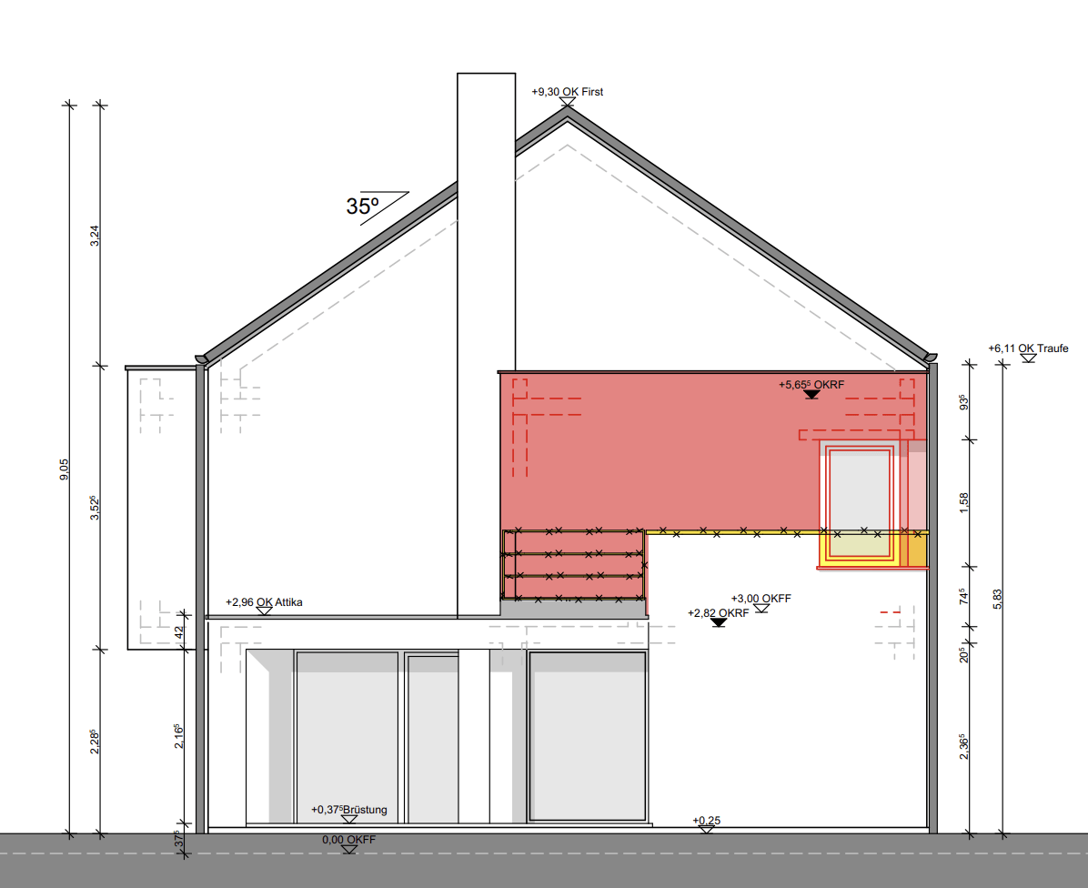 bauantrag ergaenzung neubau