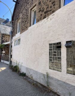 Außenansicht ehemalige Gewerberäume in Altbau