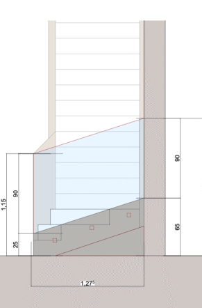 Treppenbau energetische Sanierung 60er Jahre Altbau